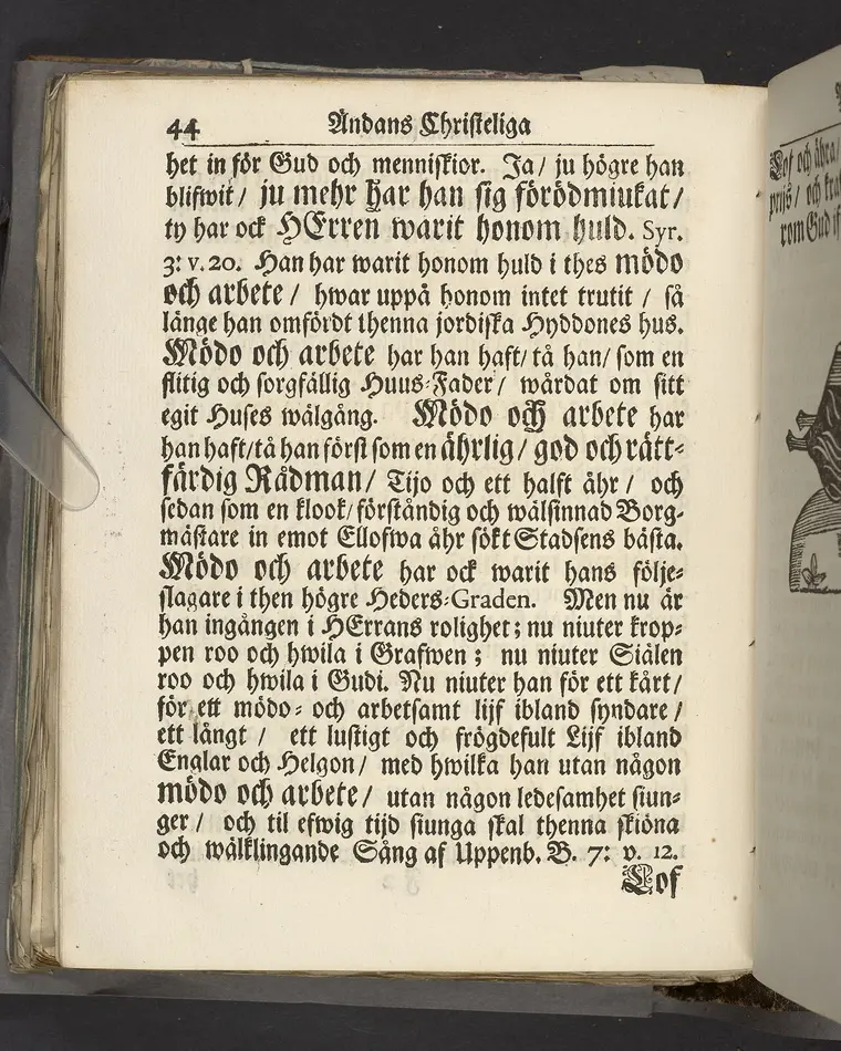 Bild på Likpredikan