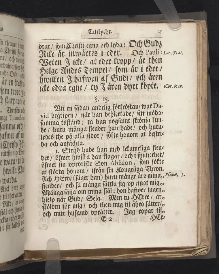 Asylum christianorum, eller The christnas tilflycht, betrachtat uti en enfaldig och gudelig lijk-predikan, i anledning af psalmen Davids 27. v. 5. öfwer hans kongl. may:tz wår allernådigste konungs tro-tienare ... nu hos Gud ewinnerligen salige, hr. Edvard Ehrensteen ... uti många höga personers, samt en ansenlig församlings närwaro, hållen i Öster Åkers kyrckia, den 29 jan. 1712. Af Gustaf Hallman ... Stockholm, hos Joh. Henr. Werner, kongl. may:tz och Upsala acad. boktr. 1713.