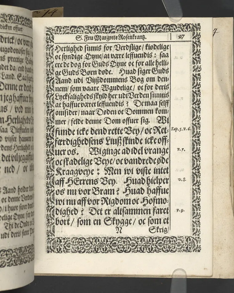 Likpredikan över Margrete Rosenkrantz