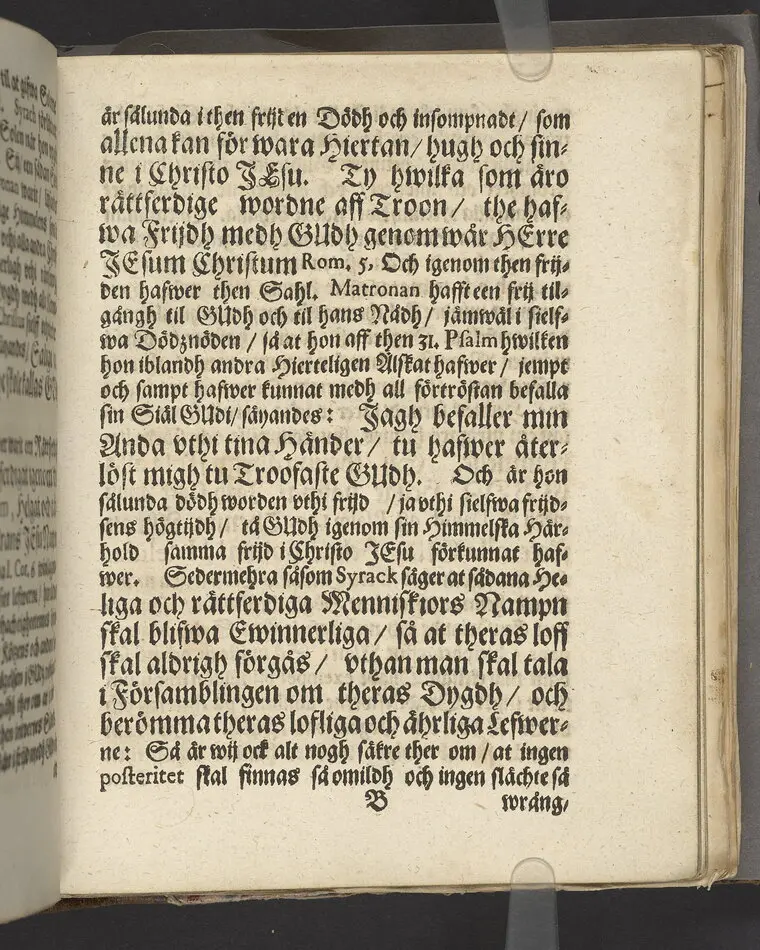 Bona fama, bonus odor ... Vthi een christeligh lijkpredikan vthöfwer ... rådmansens Hr Jacob Barckmans ... hustru ... H. Britta Jonsdotter ... förklarat aff Nicolao Rudbeckio ... Tryckt i Stockholm, aff Ignatio Meurer ... 1669.