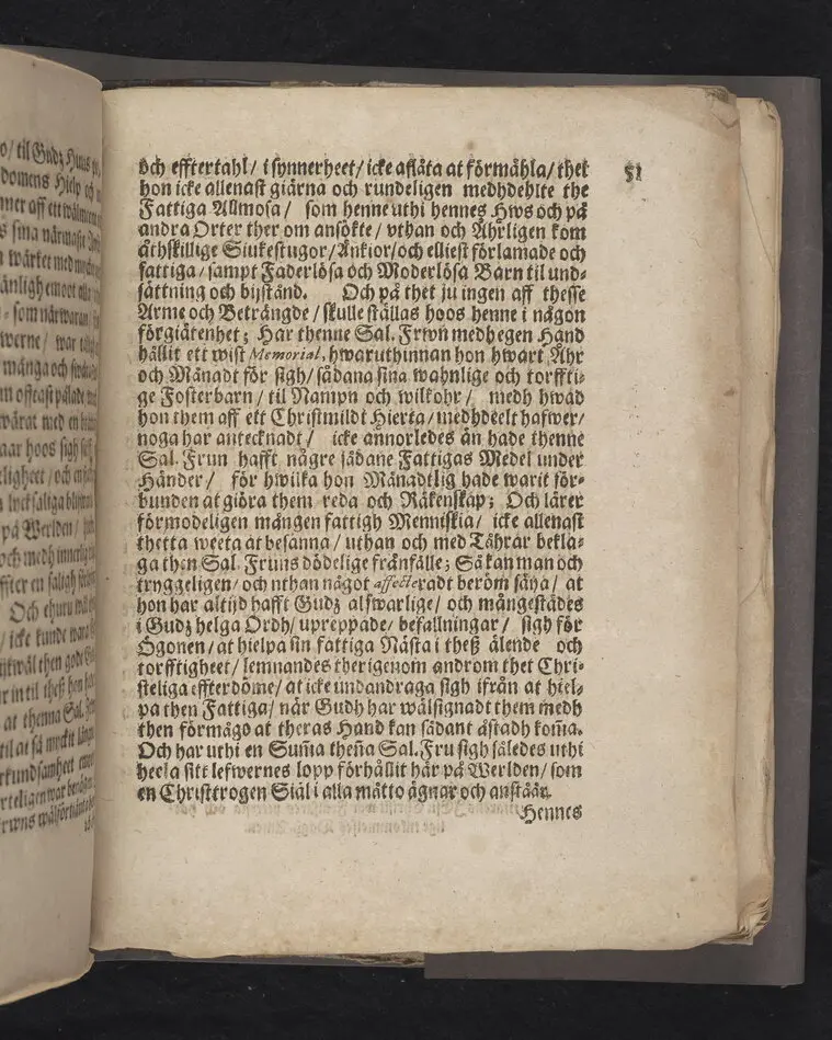 Gudz barns ångest och hugswalelse, kamp och seger beskrefwen uthaf psal. 71. V. 19. 2. och uthi en christelig lijkpredikan, tå then edle och wälborne fru, F. Maria Gyllencreutz til Siggestadh ... uthi Ridderholms kyrkian i Stockholm, åhr MDCLXXX. then sextonde söndagen trinit. hederligen och med wederbörlig prydnad blef begrafwen ... förestäld af Erico Noræo ... Stockholm, tryckt hoos Joh. Georg Eberdt.