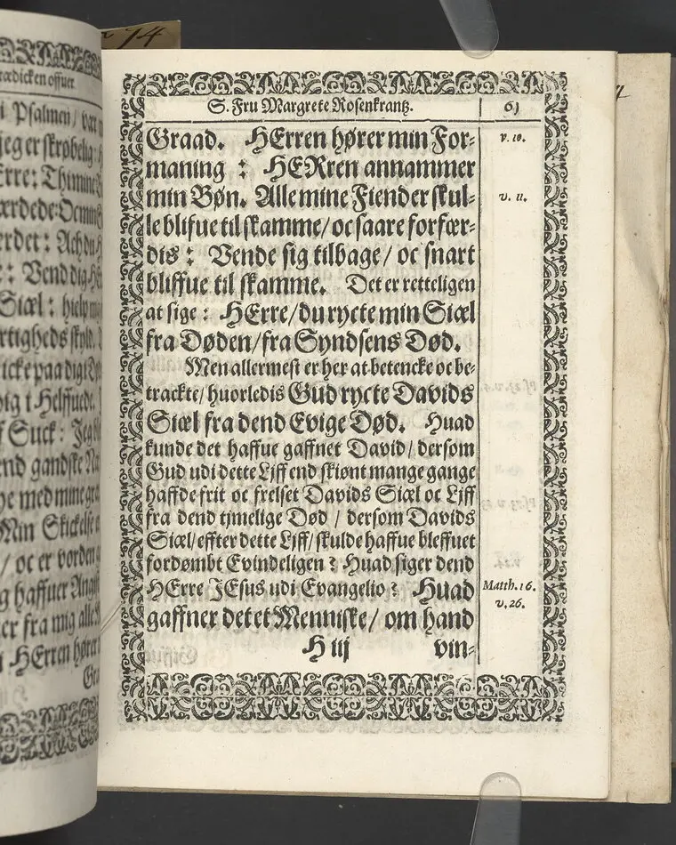 Likpredikan över Margrete Rosenkrantz