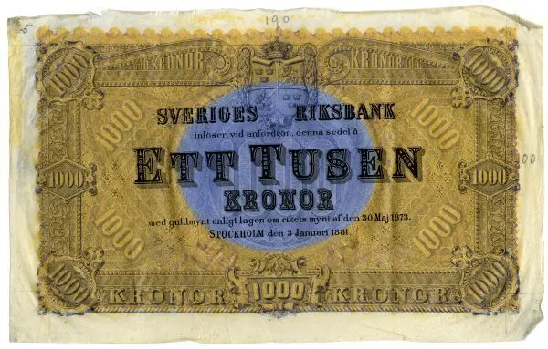 Bild på Sedel