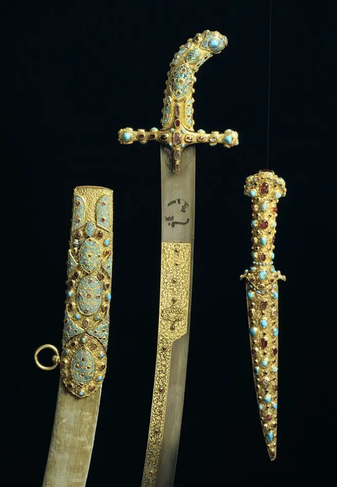 Dolk, jambyiah, turkiskt kulturområde, 1600-talets början.