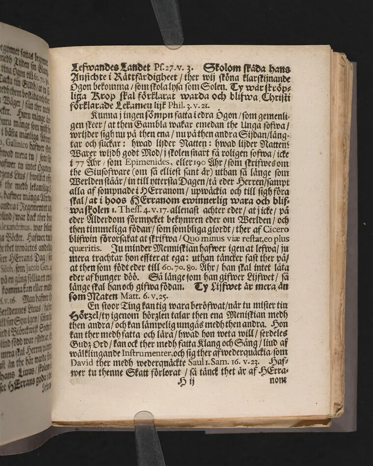 Senii gravamen, solamen & conamen, eller ålderdomens brist, tröst och plicht, i en christelig lijk-predikan ... vthi Nyköpingz stora kyrkio på palm-söndagen, anno 1690. Tå ... handelsmannens och rådmannens i Nyköping, Herr Petter Carlszons, jordiska hydda ... förlåten blef ... förklarat af Magno J. Melandro ... Stockholm, tryckt hoos Joh. Georg Eberdt.