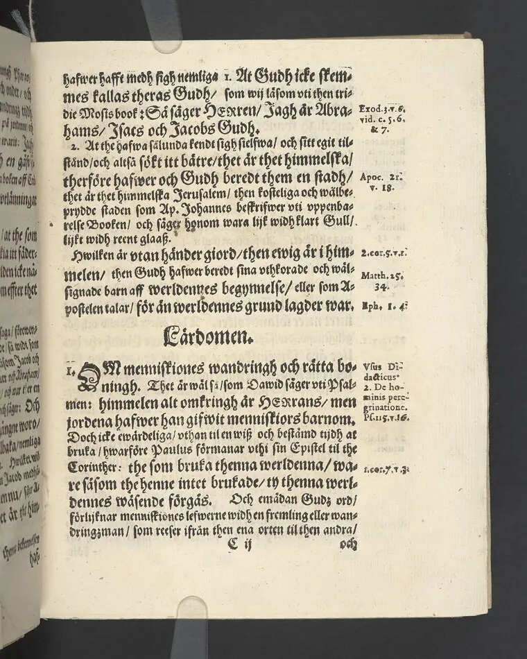 Lijkpredikan, öfwer... Herr Bengt Oxenstierna, Frijherre til Ekebyholm och Söderboo... Vthi Riddarholms Kyrckian, den 6. Augusti åår 1643. Så och en kort Relation, om then salige herrens stora förfarenhet och widt kring om werlden giorda resor... Tryckt aff Henrich Keyser 1644.