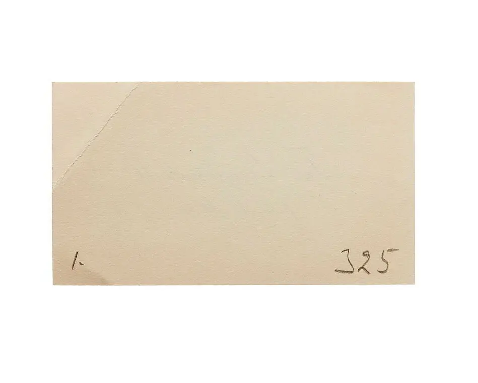 Visitkort från Fru Gripenstedt, f. de Maré.