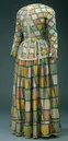 Tröja till harlekinadräkt, troligen buren av Ulrika Eleonora vid en av hovets maskerader, 1656-1693.