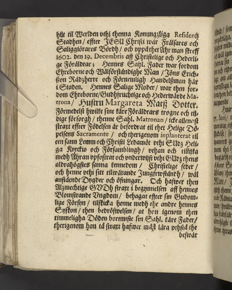 Bona fama, bonus odor ... Vthi een christeligh lijkpredikan vthöfwer ... rådmansens Hr Jacob Barckmans ... hustru ... H. Britta Jonsdotter ... förklarat aff Nicolao Rudbeckio ... Tryckt i Stockholm, aff Ignatio Meurer ... 1669.