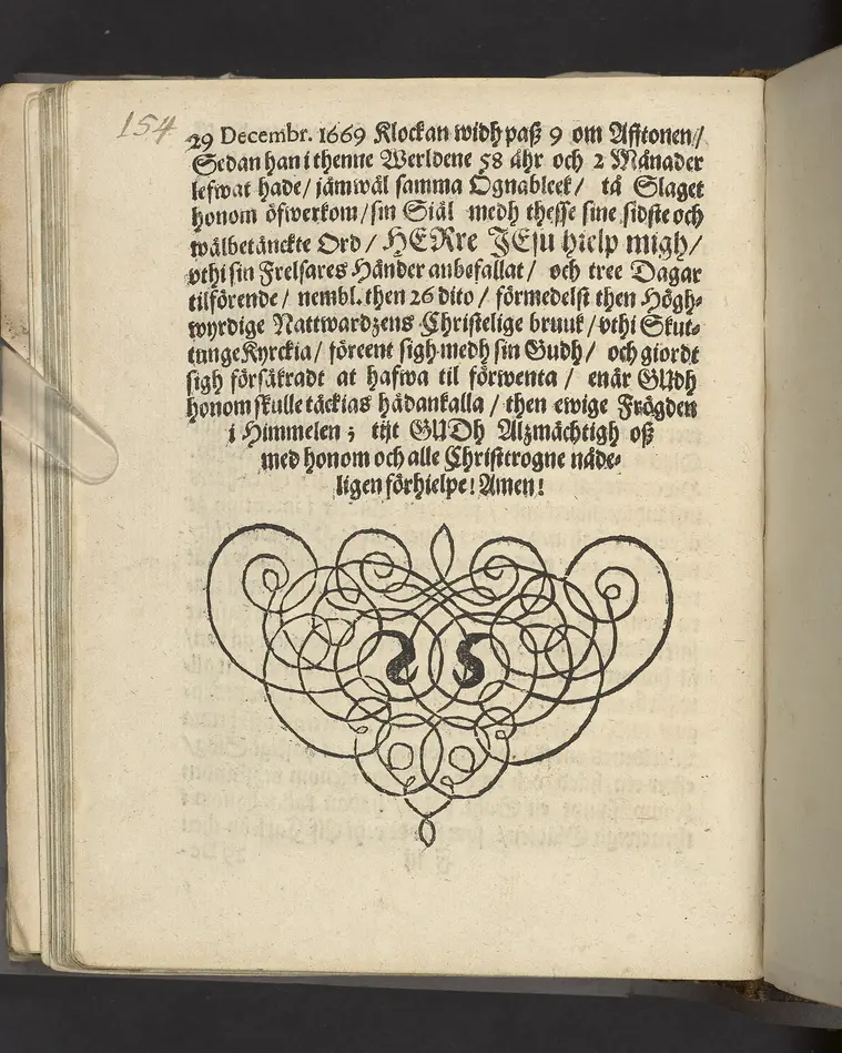 Dulce-amarum mortis ... öfwer ... Hr. Daniel Behmer, til Ytterby-Nääs och Tuppen... i Stockholm och Riddareholms-kyrckia den 14. august. an. 1670... förklarat aff Nicolao Rudbeckio... Tryckt i Stockholm hoos Ignatium Meruer, åhr 1670.