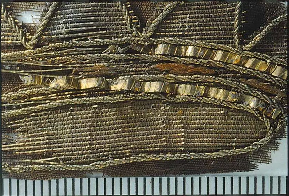 Fragment från Kristinas grav i Peterskyrkan i Rom.