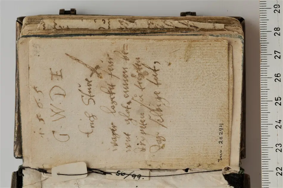 Bönbok, titel: "Någhra gudeligha böner utdragna aff then helga scrifft", tryckt hos Amund Laurentzon, Stockholm 1559.