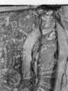 Ett av två utstlag (6048-6049) till drottning Kristinas kröningskaross med trofémotiv, Paris 1650.