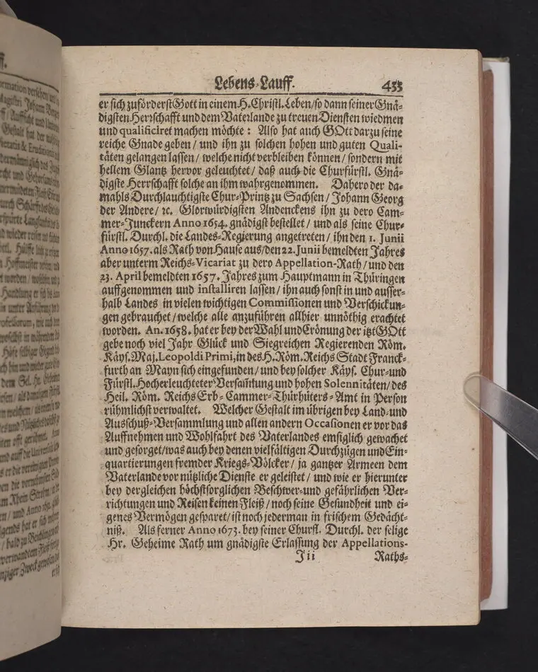 Der Vortrefflichste Christen-Adel/ In einer Christlichen Leichen-Predigt/ Tages vorher/ ehe Des ... Herrn Friedrichs von Werthern ... Der Röm. Käyserl. Maj. und des Heil. Röm. Reichs Erb-Cammer-Thürhüters .. Am 21. Decembr. 1686. Selig-verblichener Leichnam von Dreßden aus nacher Cölleda ... zu seinem Erb-Begräbnüß gebracht zu werden/ abgeführet worden.