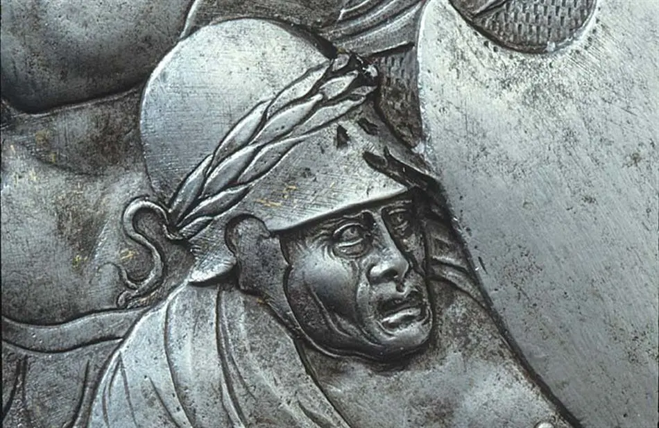 Sköld till Erik XIV:s paradrustning.