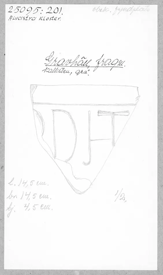 Bild på Gravhäll, Fragment