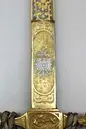 Stickert för amiral i kejserliga tyska marinen, 1900-talets början. Samhörande nr 5452-5453.