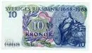 SVERIGES RIKSBANK 1668-1968 10 KRONOR