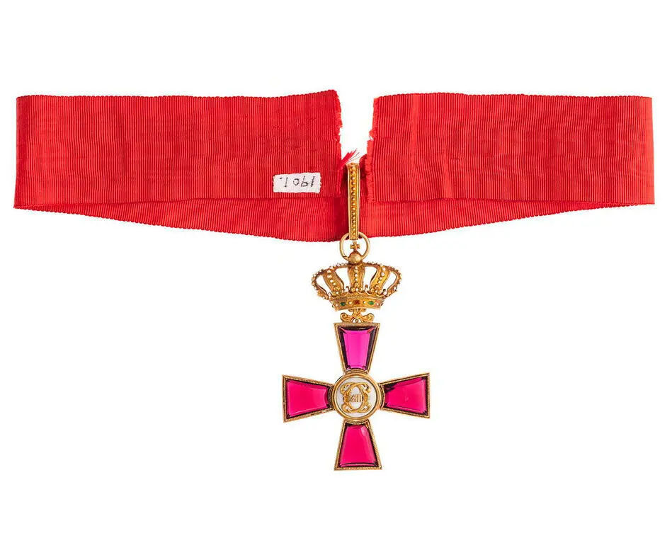 Halskors, Carl XIII:s orden