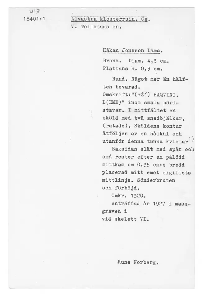 Sigillstamp