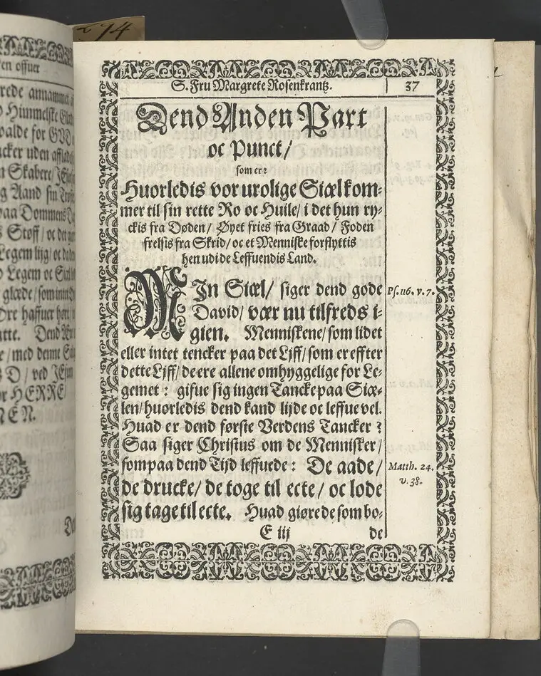 Likpredikan över Margrete Rosenkrantz