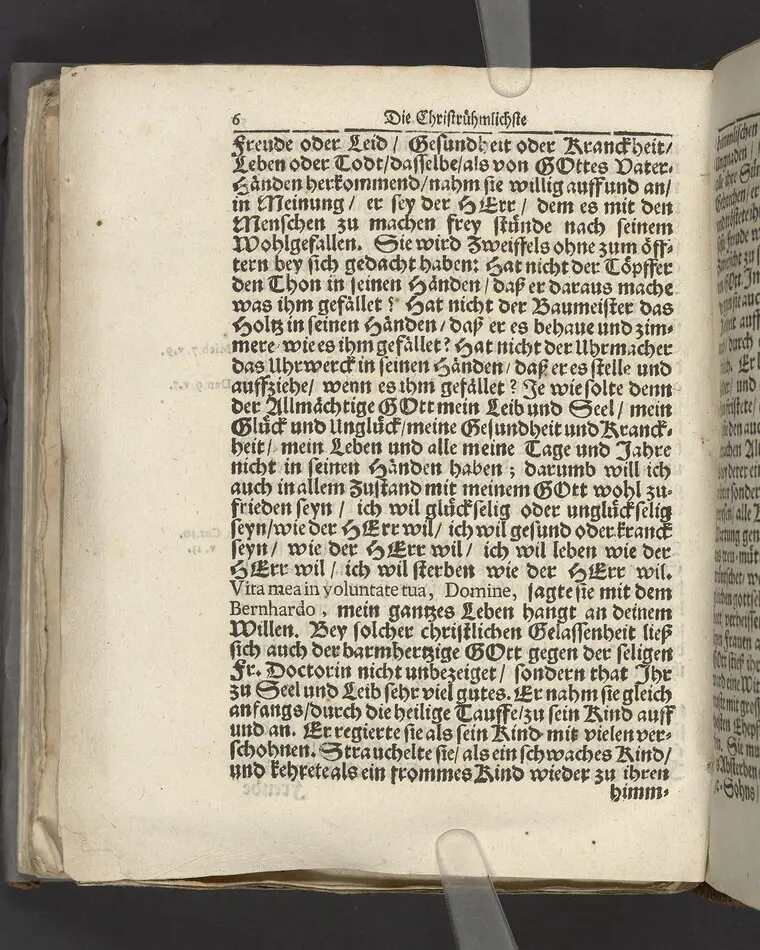 Die christruhmlichste Zufriedenheit, bey hoch-adelicher Beerdigung, an der ... Fr. Catharina Ebelings, des ... Hrn. Johann Albert Huswedels ... Fr. Wittwen, welche im Jahr 1693 ... den 26 Septembr ... in der Soldenauischen Kirchen, zu ihrer Ruhe-Stätte gebracht worden ... Fürgestellet von M. Aegidio Strauchen ... Stockholm, gedruckt bey Johan Billingsley.