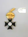 Ordenstecken för kommendör med stora korset av S:t Stephansorden kungariket Ungern, C P Rothe, Wien ca 1900. Königlich ungarischer Orden des Heiligen apostolischen Königs Stephan