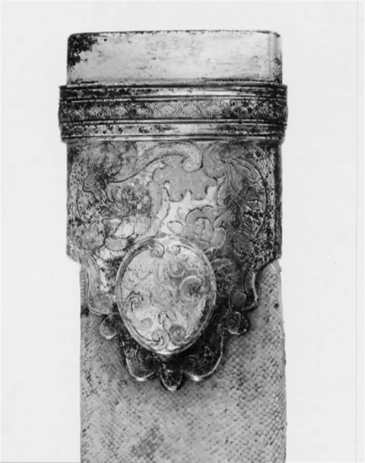 Bild på Balja till hirschfängare nr 4164, Neapel 1784.