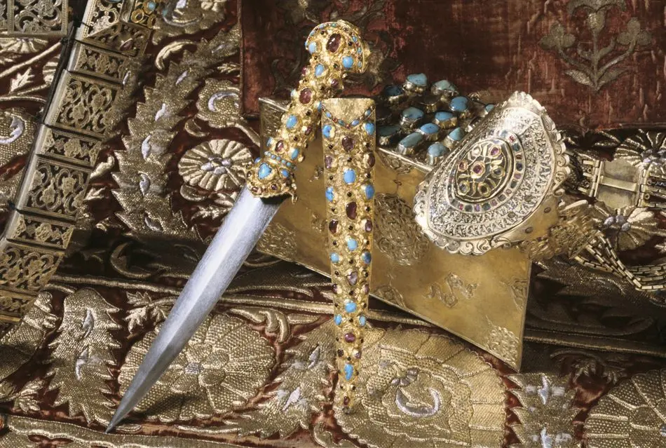 Dolk, jambyiah, turkiskt kulturområde, 1600-talets början.