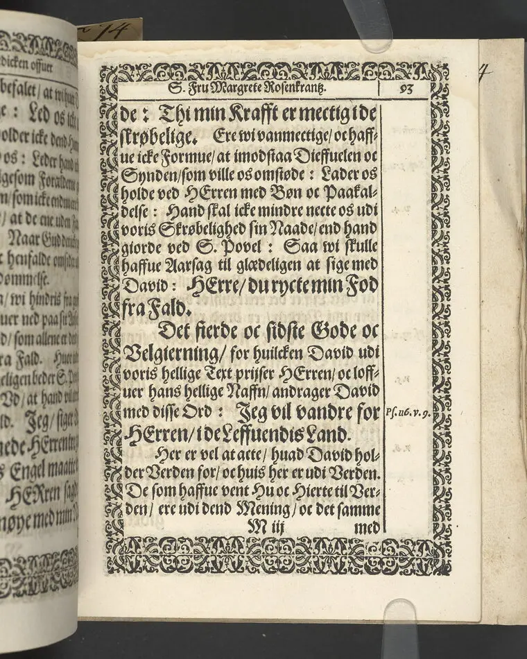 Likpredikan över Margrete Rosenkrantz
