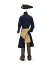 Höger kragstövel buren av Karl XII vid Fredrikshald den 30 november 1718.