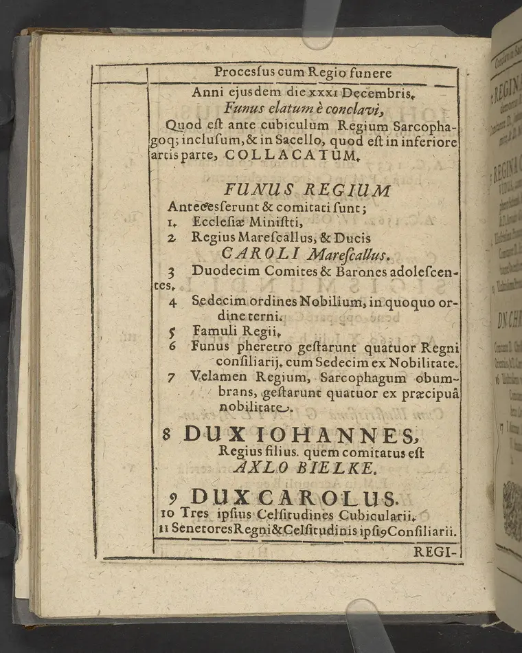Agon regius, konglige Majesteetz till Swerige etc. H. Johans III... dödzkamp... Anteknat förste gången... på latiniskt språk... Dn. Jona Petri Nericio... Men nu... besmyckiat... medh Threnodia dramatica och... Drotningz Gunilæ epithaphijs... ich en... oration om... konungens... leffwerne... authore, Sylvestro Johan. Phrygio... Holmiæ A.C. 1620.