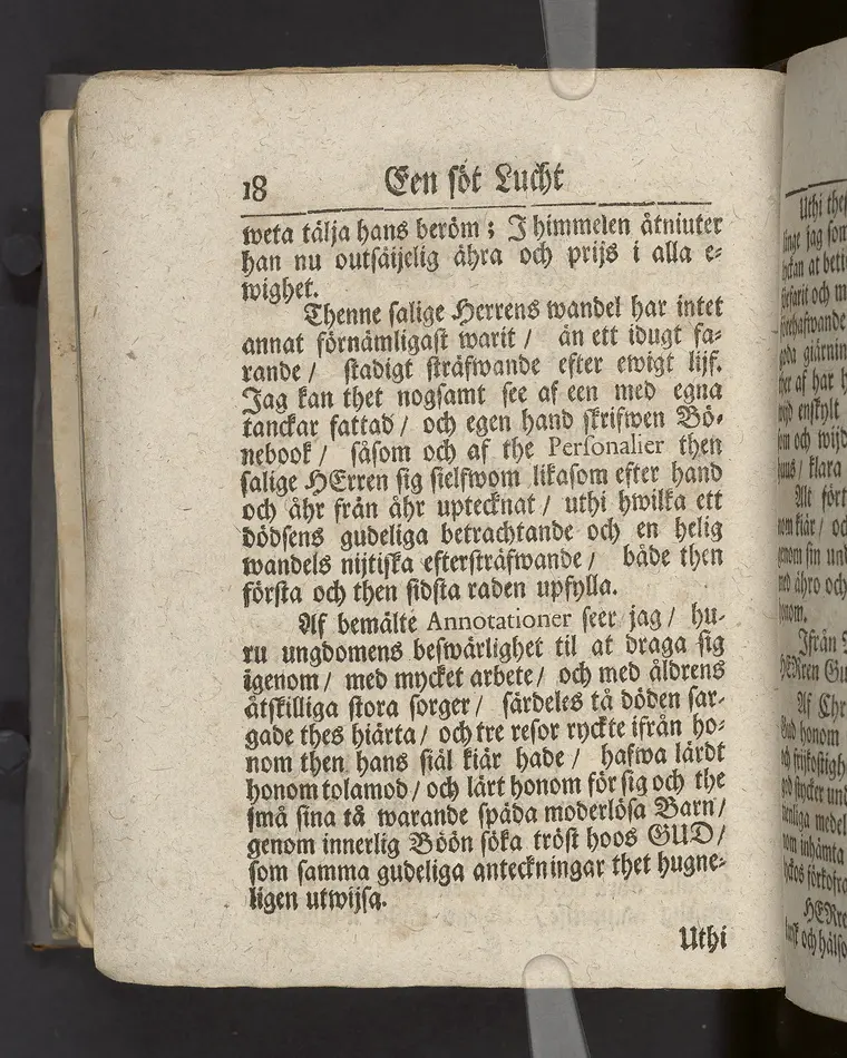 Een söt lucht af Ehrenpreisz, hwilken för thetta öfwer-inspectoren, then ädle och wälborne herren, nu hoos Gud weinnerligen salige, Herr Hans Ehrenpreus, lemnade ... tå thes dödelige deel nedsattes i griften, för altaret, uthi Arboga stadz-kyrckia, den 5. octobr. anno 1711 ... Stockholm, hos Johan H. Werner, kongl. May:tz och Upsala academiæ boktr. Åhr 1711.