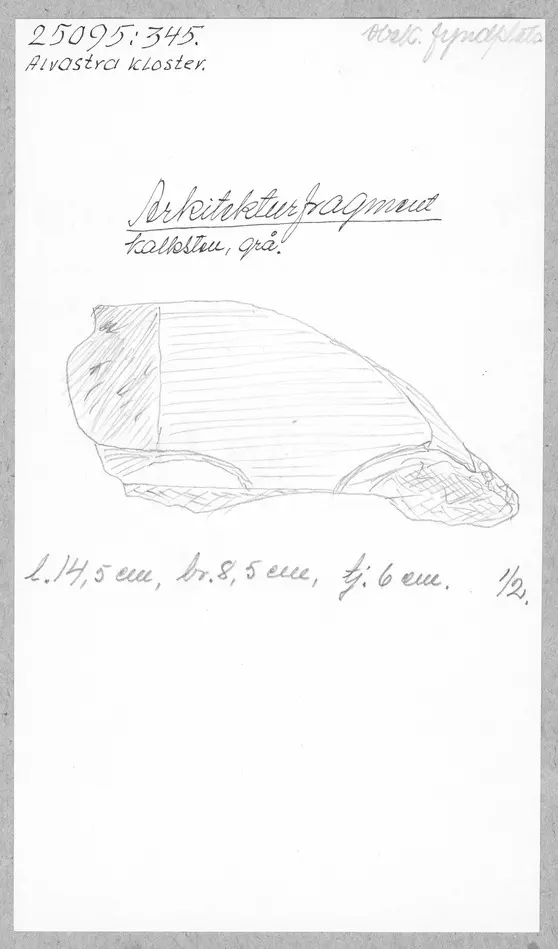 Bild på Byggnadsdetalj, Fragment