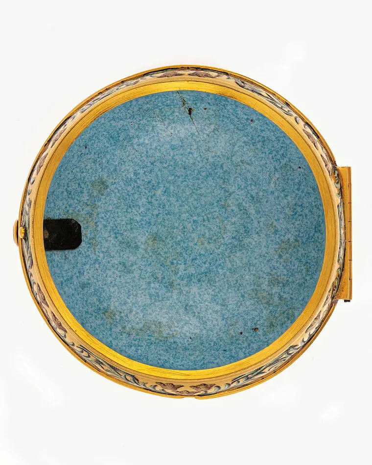 Ytterboett till fickur nr 18993, J. Bellete, London 1701.