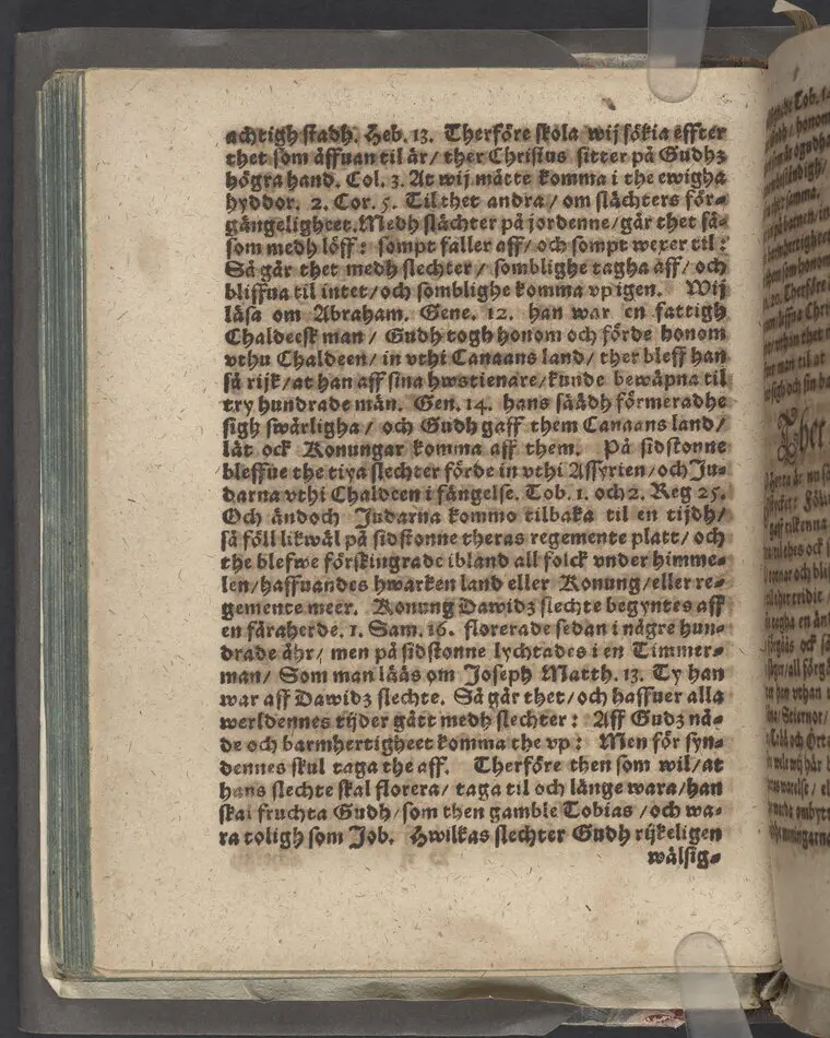 Then IX. lijkpredikningen, hållin i Sorunda soknekyrkia, vthi ... f. Görwäls til Fållenääs, s. h. Göstaff Biörsons effterlefwande änckias begraffning, then 1. julij, anno 1619.