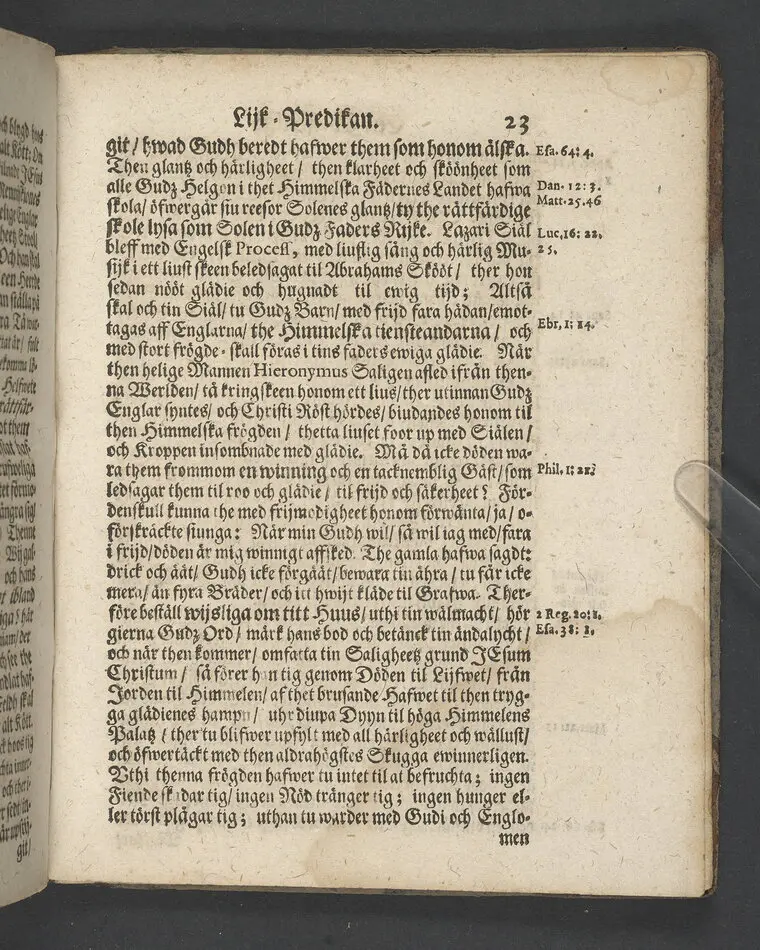 I.N.J. Status denatorum, the afsomnade dödas tilstånd, uthi een chtisteligh lijkpredijkningh,, öfwer ... herr Niels Erickzson Bergudd, fordom hauptmann öfwer ... hwilken i herranom afsomnade uti Malar sochn på sin egen swärd i Solfmo den 3. maij anno 1680 ... framstält ... aff Olavi Magni Arenio .