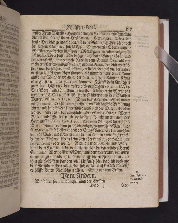Der Vortrefflichste Christen-Adel/ In einer Christlichen Leichen-Predigt/ Tages vorher/ ehe Des ... Herrn Friedrichs von Werthern ... Der Röm. Käyserl. Maj. und des Heil. Röm. Reichs Erb-Cammer-Thürhüters .. Am 21. Decembr. 1686. Selig-verblichener Leichnam von Dreßden aus nacher Cölleda ... zu seinem Erb-Begräbnüß gebracht zu werden/ abgeführet worden.