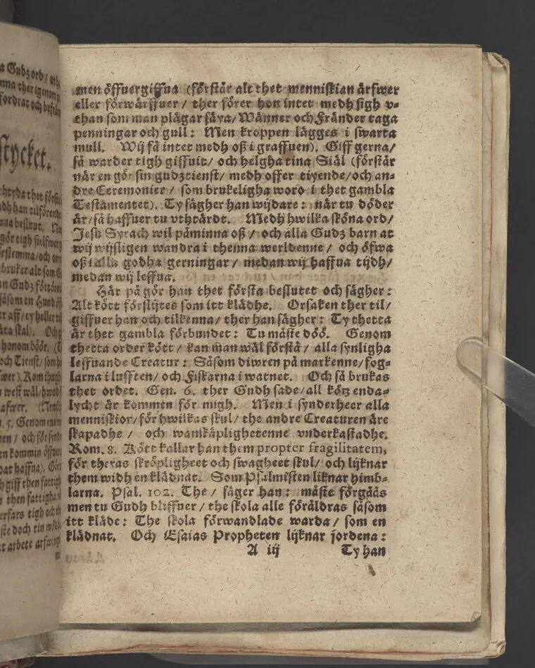 Then IX. lijkpredikningen, hållin i Sorunda soknekyrkia, vthi ... f. Görwäls til Fållenääs, s. h. Göstaff Biörsons effterlefwande änckias begraffning, then 1. julij, anno 1619.