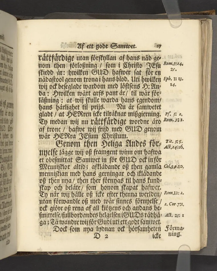 Gloriatio christiana, det är, en christelig berömelse af ett godt samwet. Hwilken den helige apostelen hafwer föreskrifwit; fordom kongl. may:ts tro-tienare ock Norkiöpings stads politie-borgmästare ... Carl Johansson altid älskat; och wid des jorde-färd uti en folckrijk församling den 23 febr. år 1708. allom christnom til efterdöme lemnat Petrus Asp ... Stockholm, tryckt, uti kongl. boktryckerie hos Joh. H. Werner, 1709.