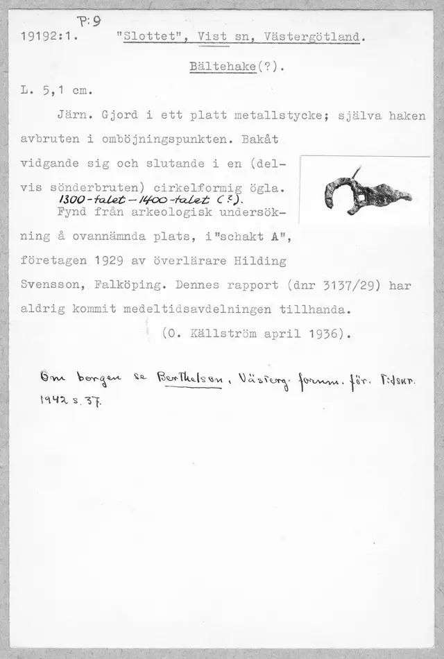 Bild på Bältehake