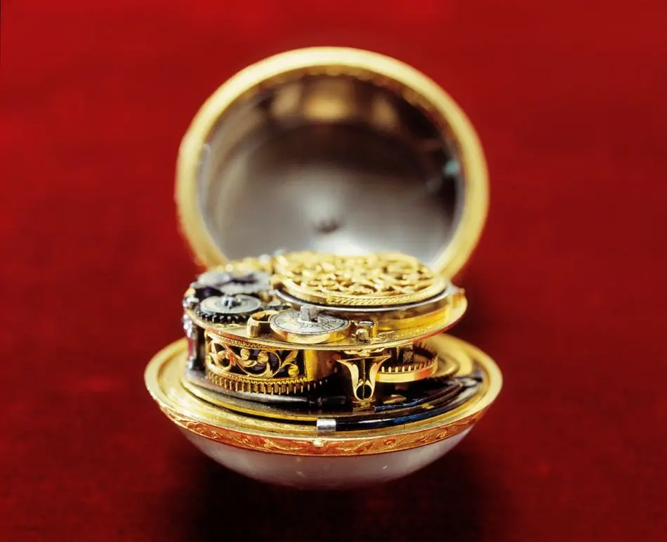 Bild på Urverk, signerat Thomas Tompion, London, ca 1680.