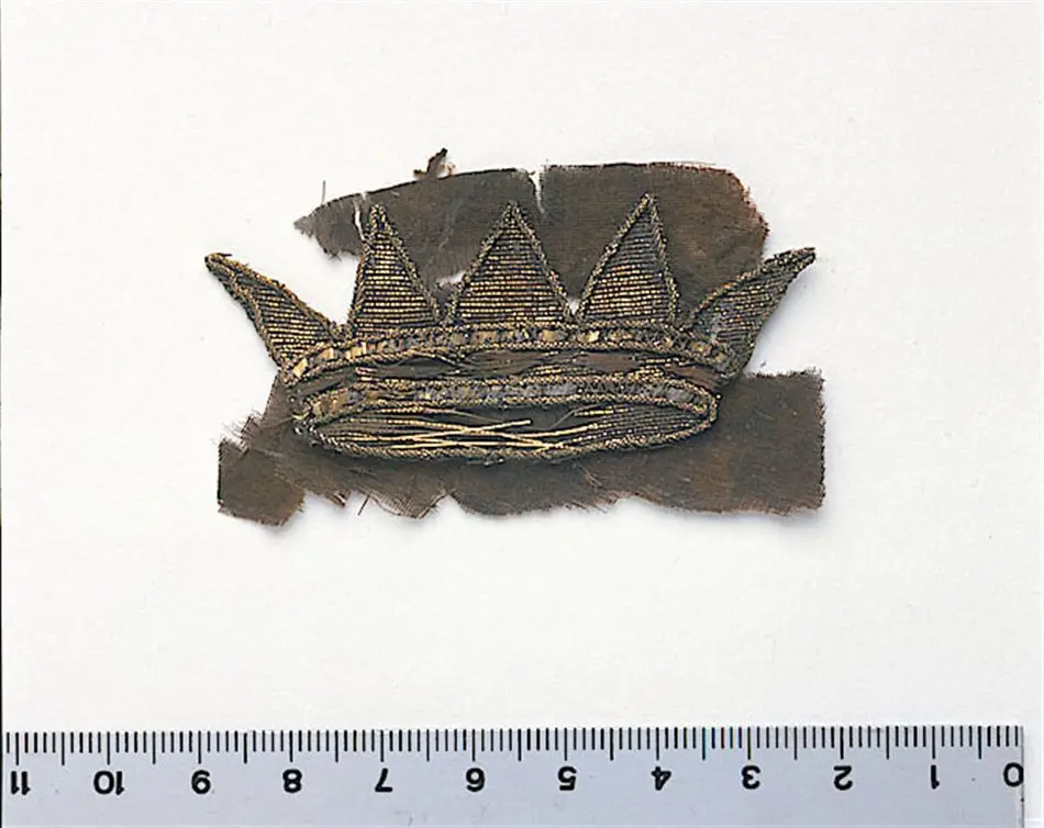Fragment från Kristinas grav i Peterskyrkan i Rom.