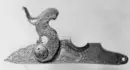 Flintlåsbössa, Jacob Nussbaum, Stockholm, 1780-talet, låset ändrat till slaglås.