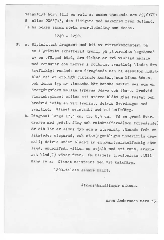 Bild på Glasmålning, Fragment