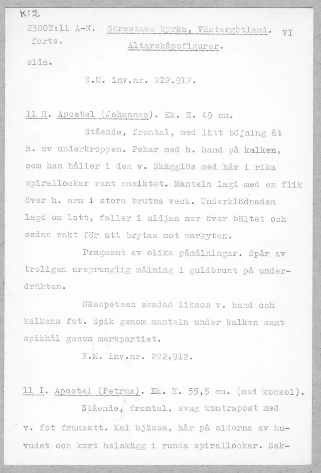 Altarskåpsfigur