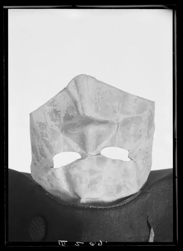 Mask till Gustav III buren vid operamaskeraden den 16 mars 1792.