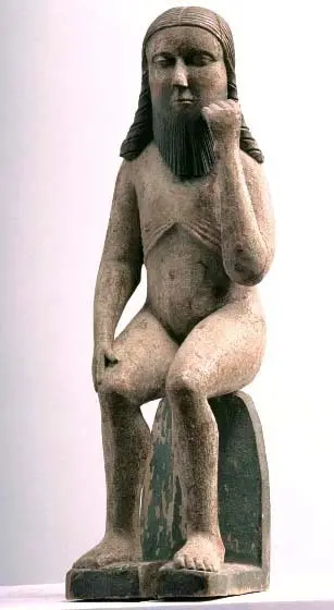 Bild på skulptur: Job, Skulptur