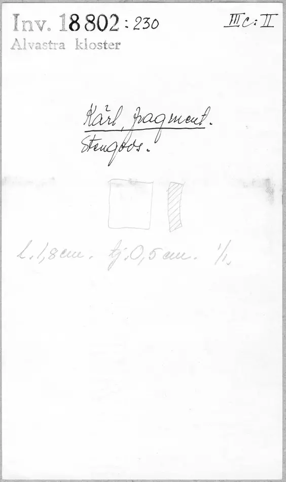 Bild på Kärl, Fragment