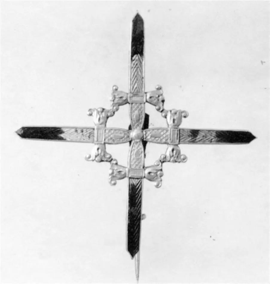 Bild på Ordenstecken för officer, S:t Ferdinandsorden, Spanien. "Real y Militar Orden de San Fernando"